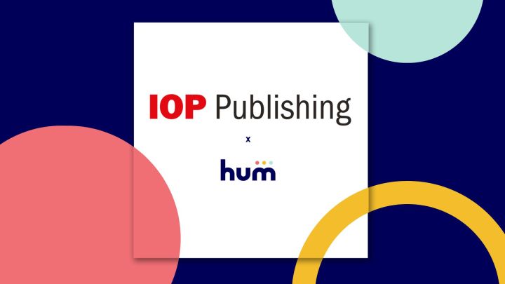 IOP Publishing Partners with Hum to explore Data and AI use to Enhance Content Strategy